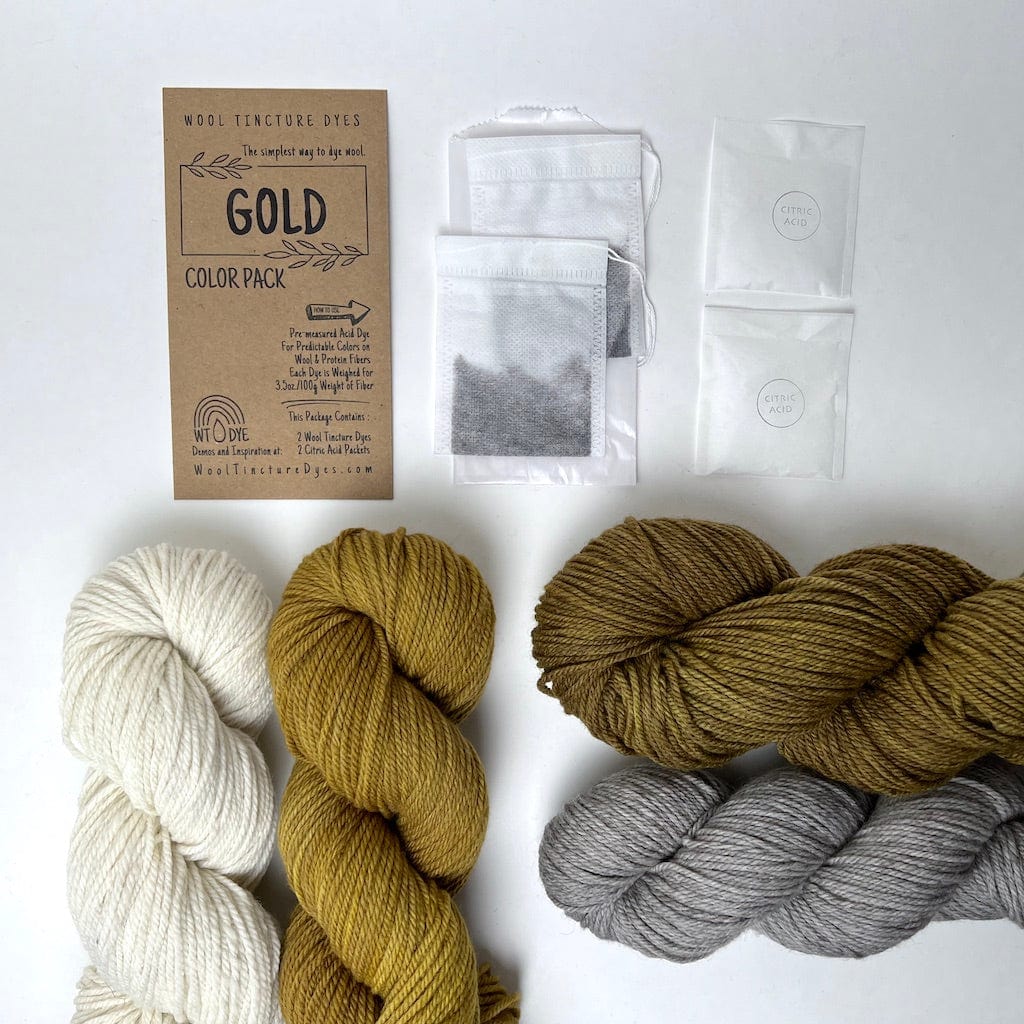 Gold Dye Color Pack